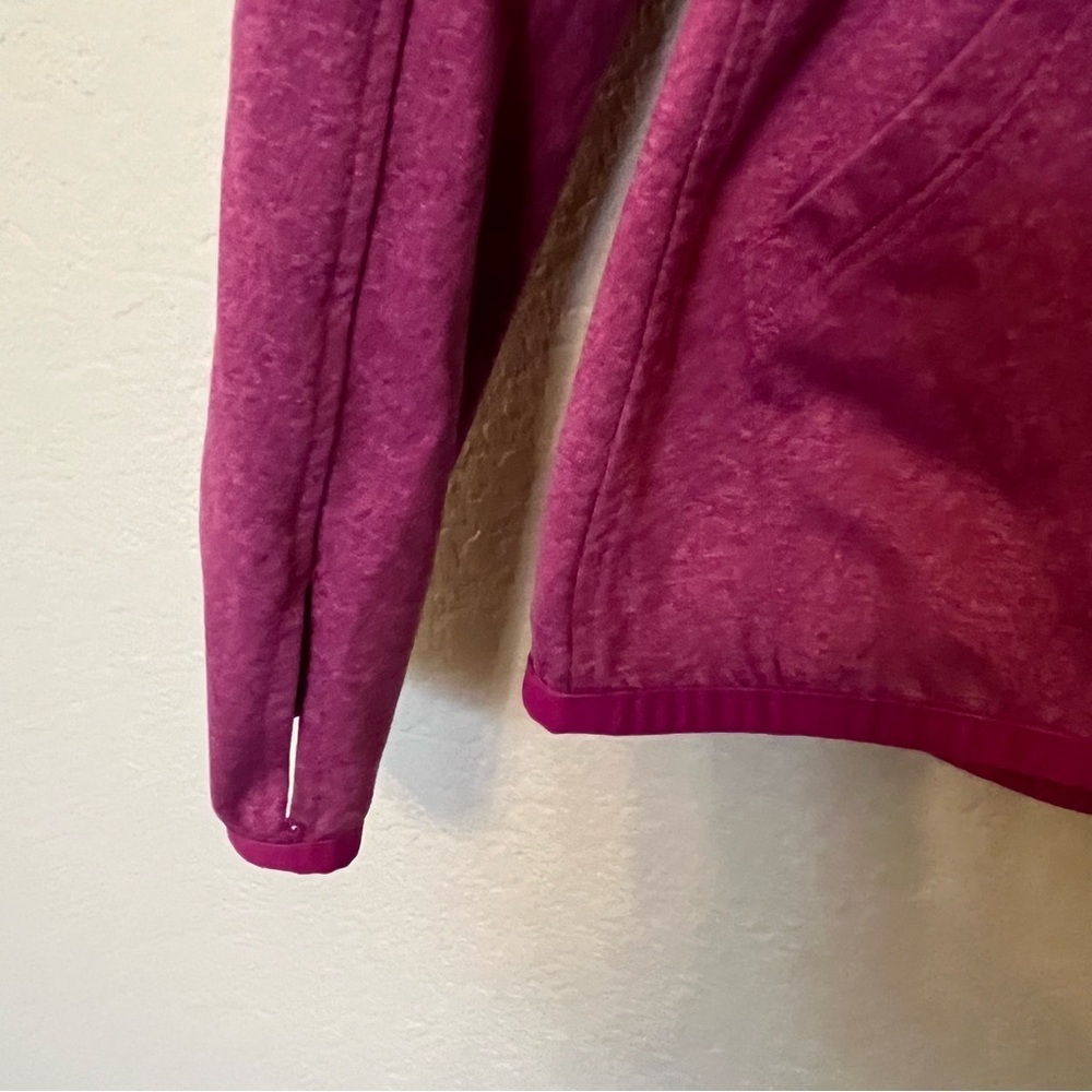The North Face Fave Lite Full-Zip Magenta or Purple Hoodie Size Medium RN 61661 - Picture 6 of 12